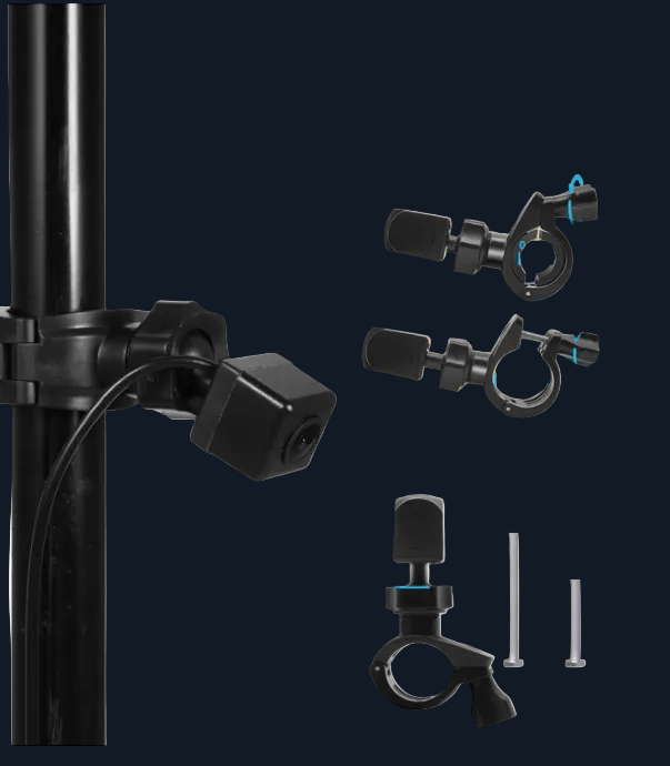 Rear E-Bike Cam + Handlebar Mount